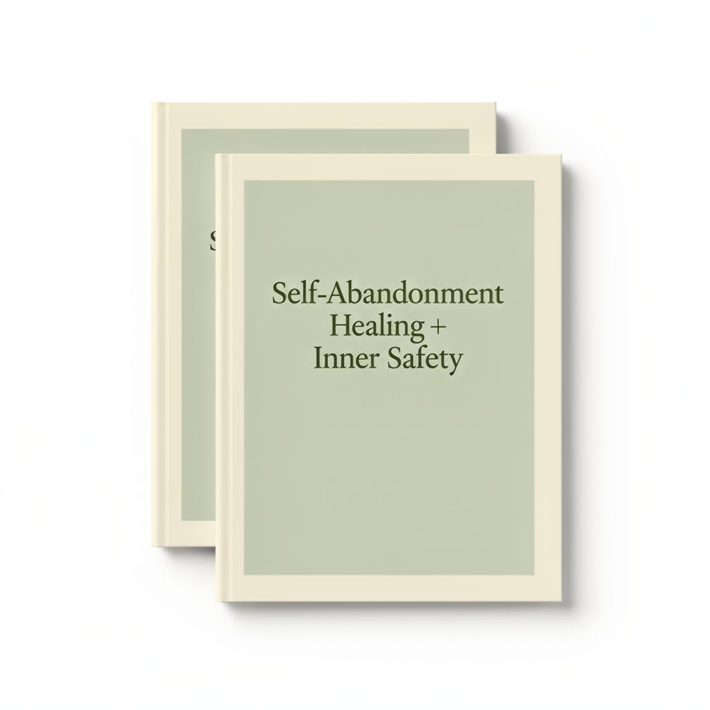 Self-Abandonment Healing and Inner Safety workbook bundle